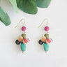 Kantha Tiered Droplet Earrings World Finds Jewelry