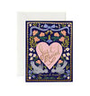 Love Birds Wedding Card