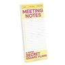 Meeting Notes Make-A-List Pad Knock Knock Paper Goods