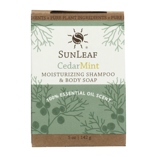 Moisturizing Shampoo & Body Soap - Cedar/Mint SunLeaf Naturals LLC Bath & Body