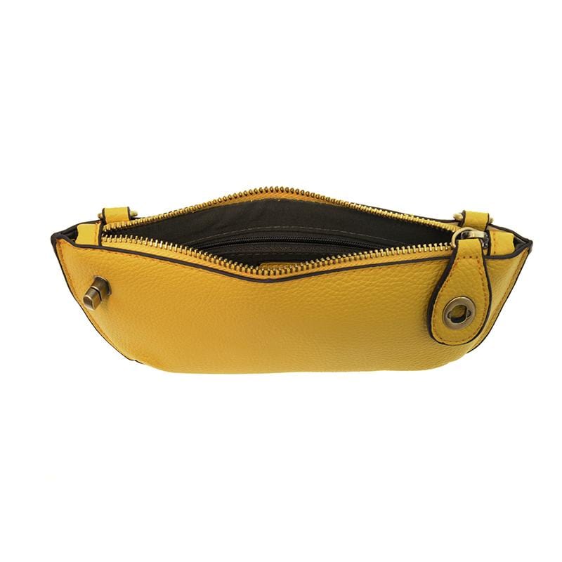 Mustard Mini Crossbody Wristlet Clutch Joy Susan Accessories