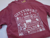 Oak City Gettysburg T-shirts - Brick Oak City Collection Shirts