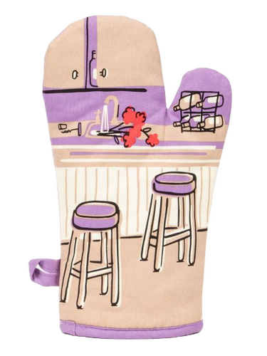 Oops, I'm Drunk Oven Mitt Blue Q Household Stuff