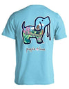 Pastel Pennsylvania Pup Short Sleeve Tee Puppie Love Clothing