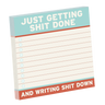 Real Big Stickies: Just Getting Shit Done Knock Knock Paper Goods