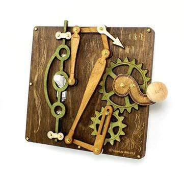 Single Lever Switch Plate Cover by Green Tree / Brown Green Tree Jewelry Home Decor