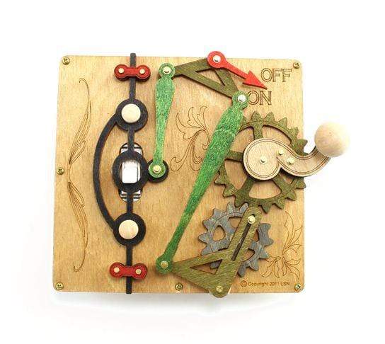 Single Lever Switch Plate Cover by Green Tree / Earth Tone Green Tree Jewelry Home Decor