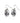 Small Oval Forest Earrings Black Drop Designs Jewelry