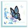 Sympathy Butterfly Quilling Card Quilling Card LLC Cards
