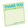 Thank You Sticky Notes - Pastel Knock Knock Paper Goods