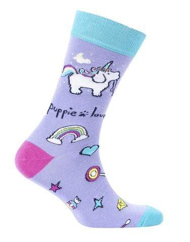 Unicorn Pup Socks Puppie Love Clothing