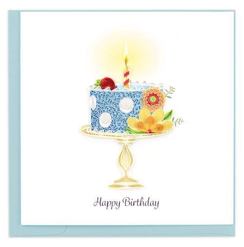 Whimsical Birthday Card Quilling Card Quilling Card Llc Cards