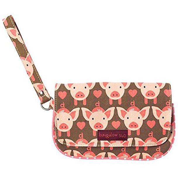Wristlet - Pig Bungalow 360 Kids