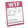 WTF Nifty Notes Knock Knock Paper Goods