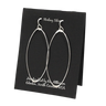 X-Large Oval Earrings - ER280 Ken Attkisson Jewelry